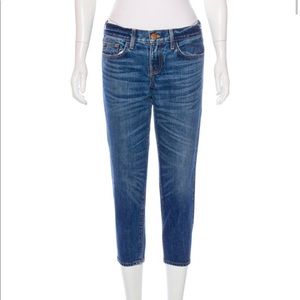 Crippen mid rise crop Jean